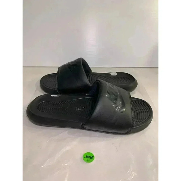 .1505 Nike Mens Slip on Sandals, Black, US-9 Mens - Picture 1 of 6
